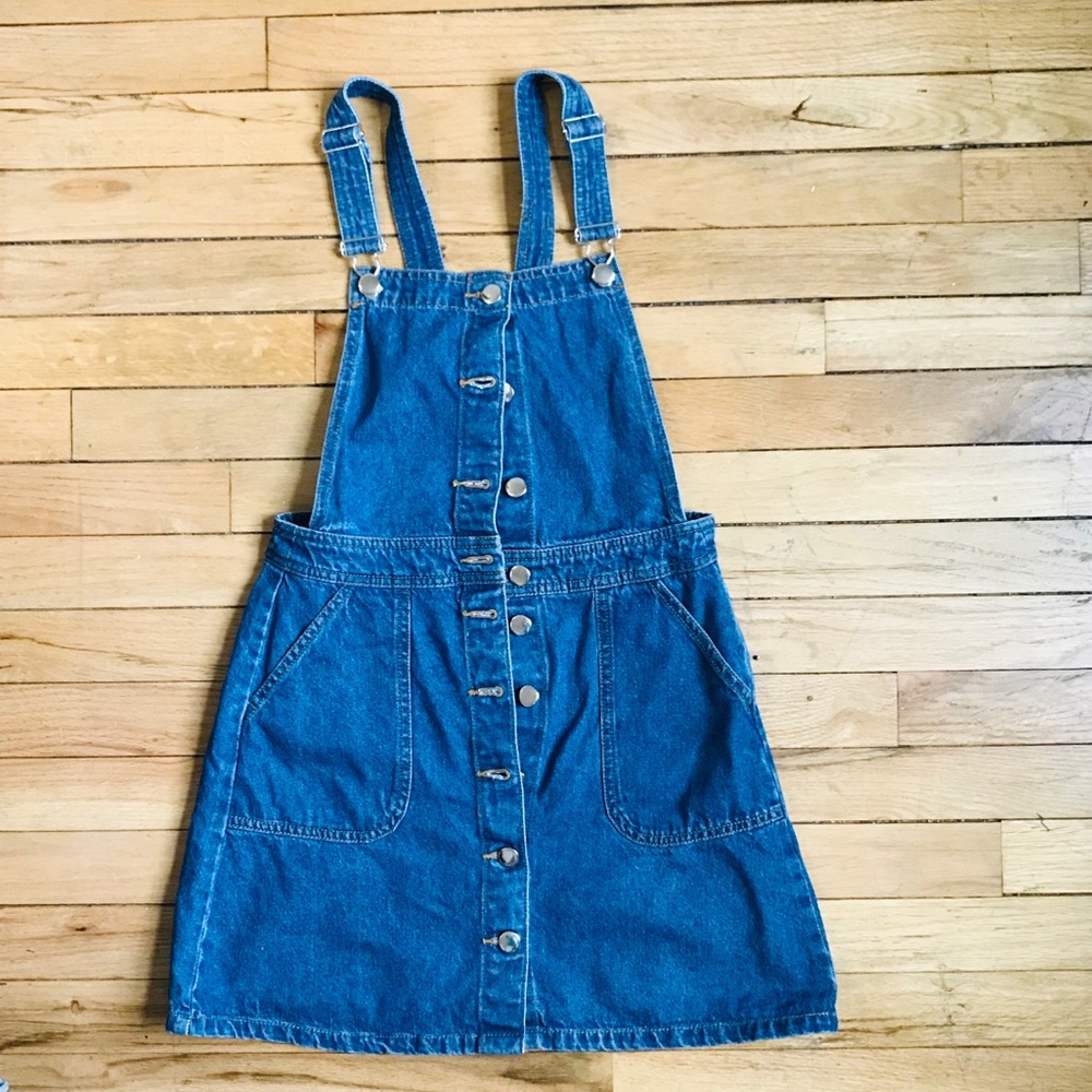 H&M Denim Overall Dress